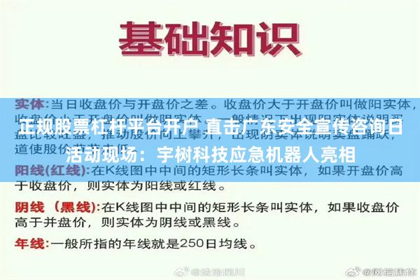 正规股票杠杆平台开户 直击广东安全宣传咨询日活动现场：宇树科技应急机器人亮相