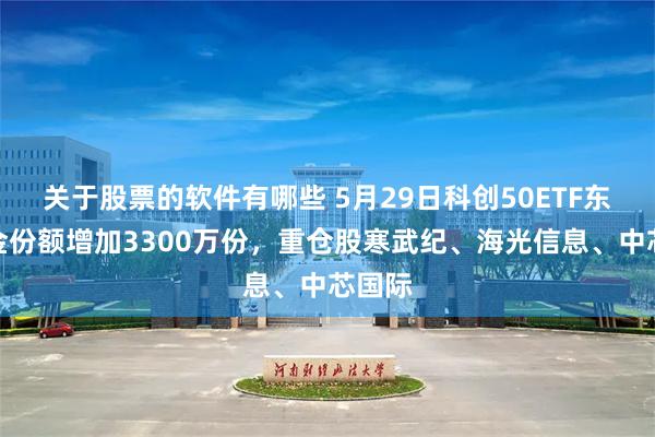 关于股票的软件有哪些 5月29日科创50ETF东财基金份额增加3300万份，重仓股寒武纪、海光信息、中芯国际