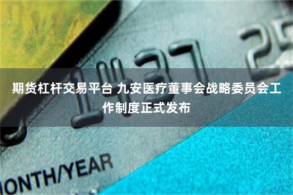 期货杠杆交易平台 九安医疗董事会战略委员会工作制度正式发布
