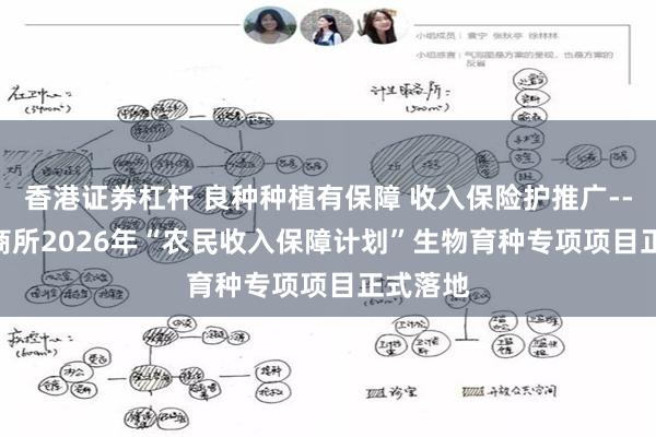 香港证券杠杆 良种种植有保障 收入保险护推广------大商所2026年“农民收入保障计划”生物育种专项项目正式落地