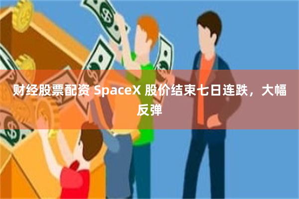 财经股票配资 SpaceX 股价结束七日连跌,大幅反弹