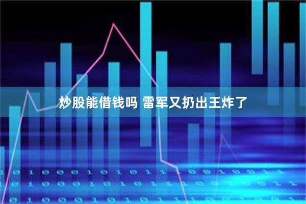 炒股能借钱吗 雷军又扔出王炸了