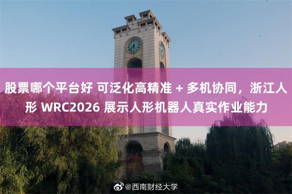 股票哪个平台好 可泛化高精准 + 多机协同，浙江人形 WRC2026 展示人形机器人真实作业能力