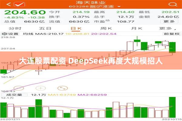 大连股票配资 DeepSeek再度大规模招人
