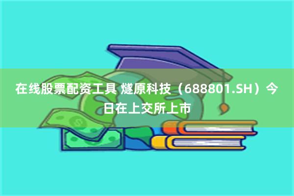 在线股票配资工具 燧原科技（688801.SH）今日在上交所上市