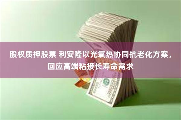 股权质押股票 利安隆以光氧热协同抗老化方案，回应高端粘接长寿命需求